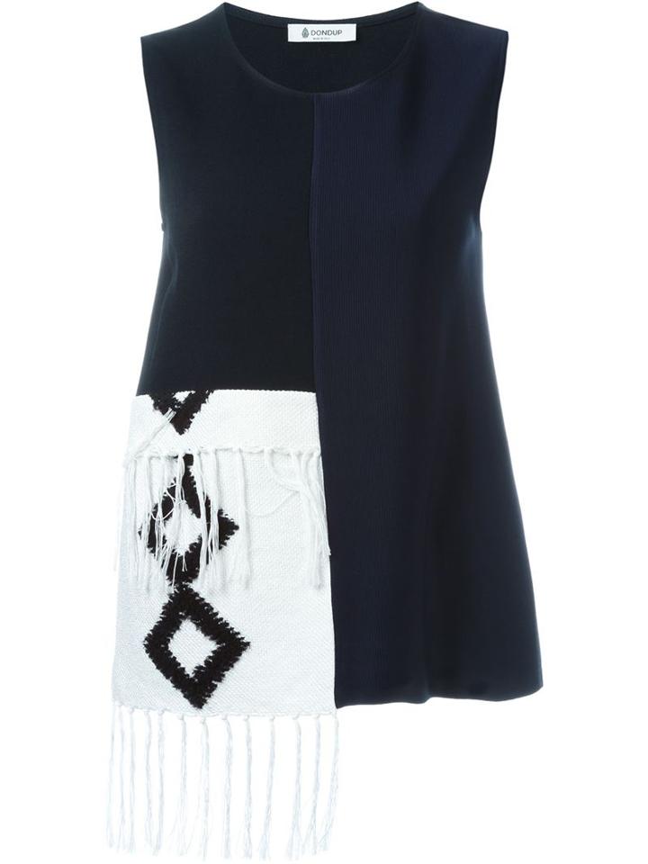 Dondup Tapestry Panel Tank Top