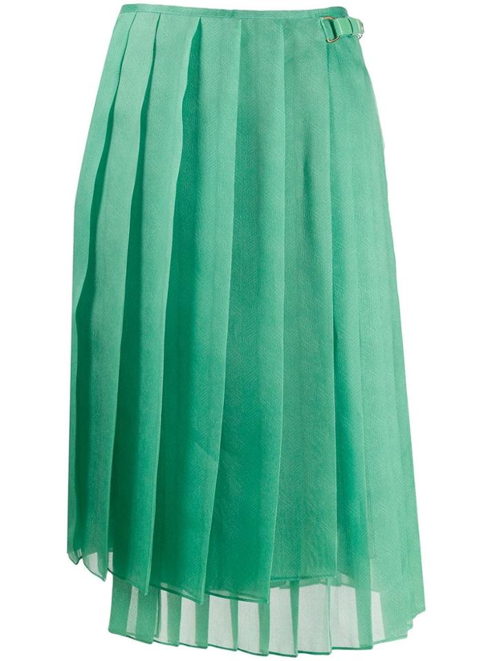 Fendi Fendi Fq7108a8gl 8dv Disco Natural (vegetable)->cotton - Green