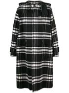 Marni Plaid Oversized Coat - Black