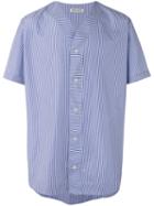 Henrik Vibskov - Tutti Shirt - Men - Cotton/polyester - M, Blue, Cotton/polyester