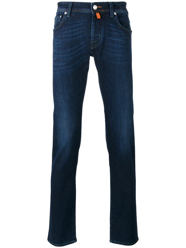 Jacob Cohen Slim-fit Jeans, Men's, Size: 42, Blue, Cotton/spandex/elastane