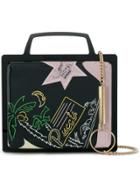 Emilio Pucci Printed Accordion Bag - Black