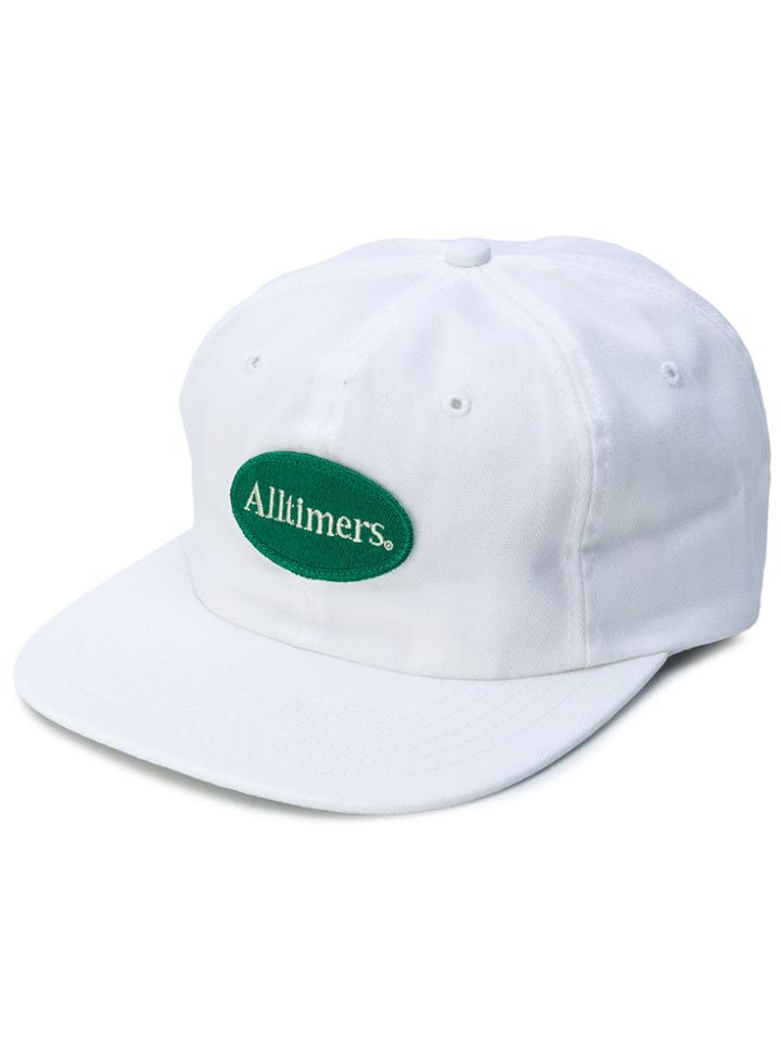 Alltimers Logo Embroidered Cap - White