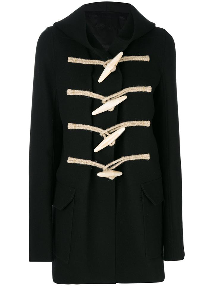 Rick Owens Duffle Coat - Black