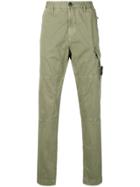 Stone Island Slim-fit Cargo Trousers - Green
