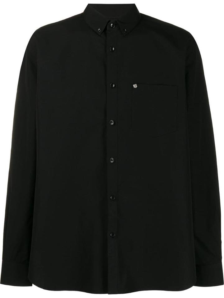 Saint Laurent Logo Detail Shirt - Black