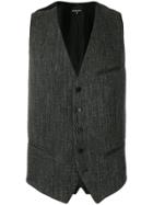 Ann Demeulemeester Classic Waistcoat - Grey