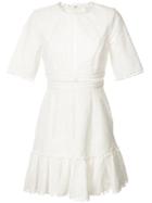 Zimmermann - Caravan Embroidered Dress - Women - Cotton - 1, White, Cotton