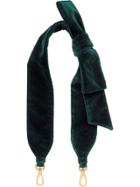 Miu Miu Bow Shoulder Strap - Green
