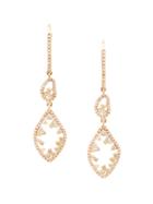 Kristin Hanson 'fancy' Diamond Drop Earrings, Women's, Pink/purple