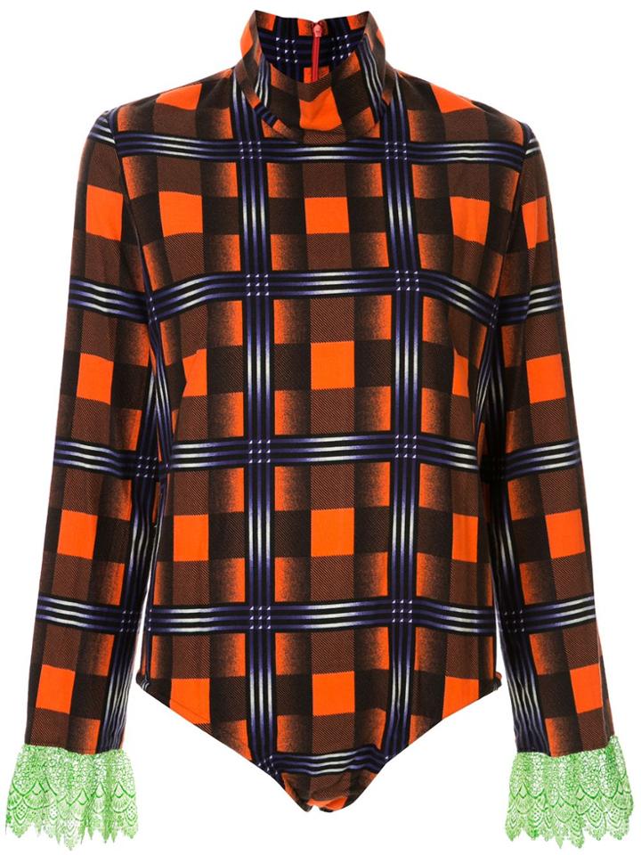 Facetasm Graphic Print Shirt - Orange