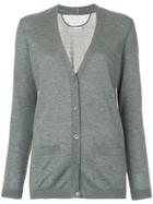 Red Valentino V-neck Cardigan - Grey