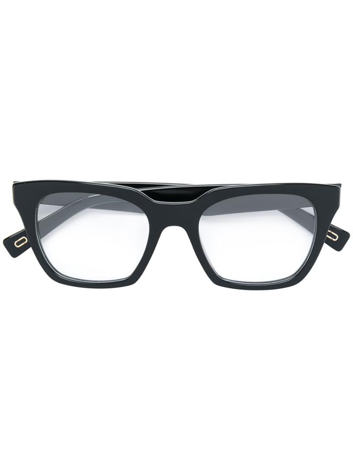 Marc Jacobs Eyewear Square Frame Glasses - Black