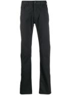 Emporio Armani Regular Fit Trousers - Grey