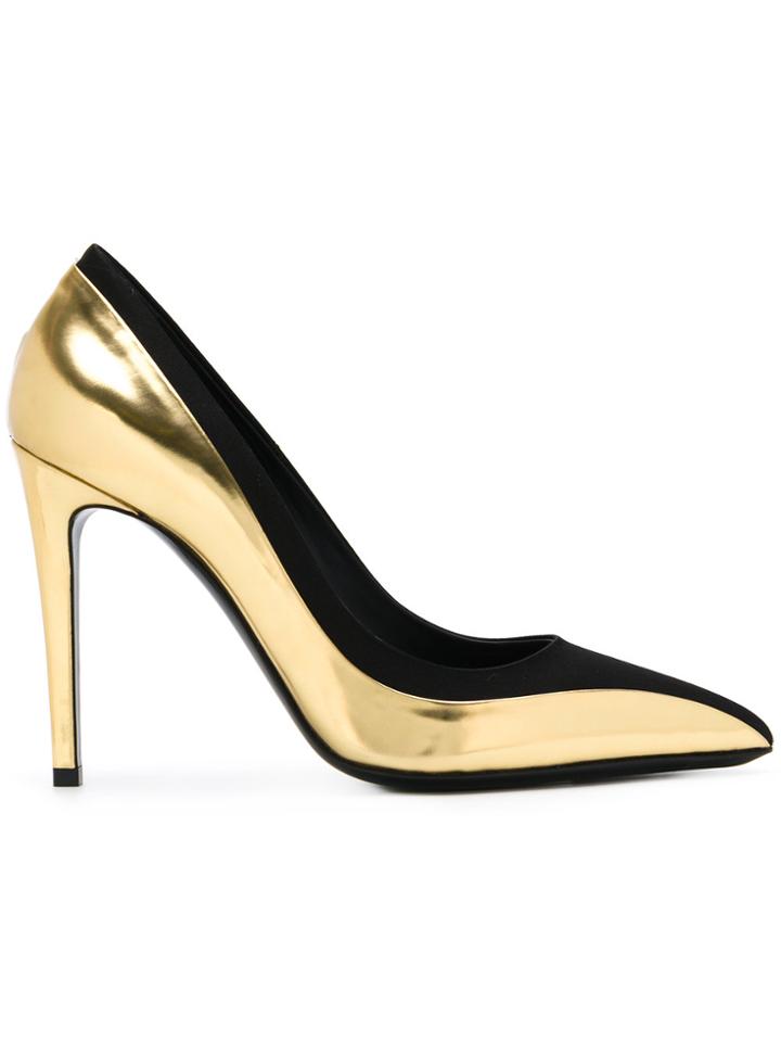 Salvatore Ferragamo Pointed Toe Pumps - Black