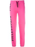 Filles A Papa Kenny Cotton Track Pants, Women's, Size: 0, Pink/purple, Cotton