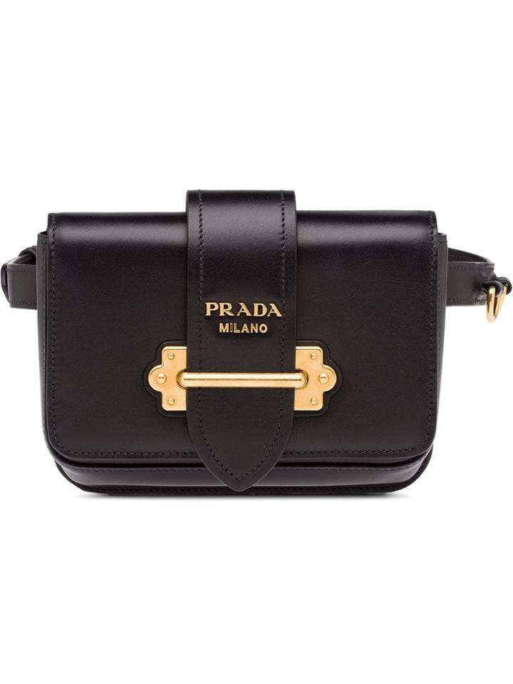 Prada Prada Cahier Belt Bag - Black