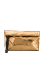 Ann Demeulemeester Rolled Tote Bag - Gold