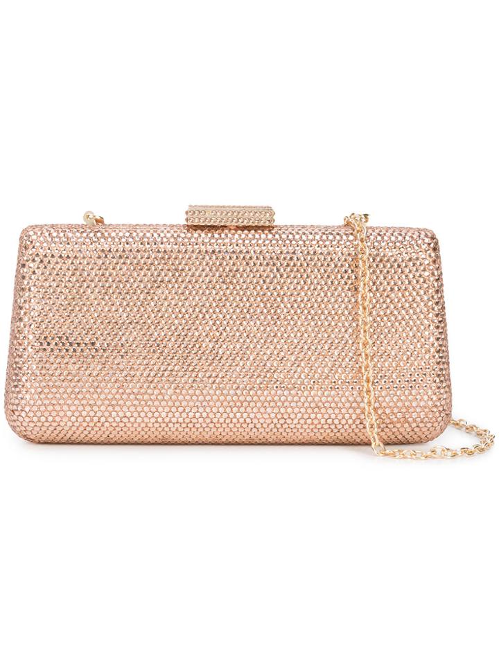 Serpui Glitter Clutch - Pink & Purple