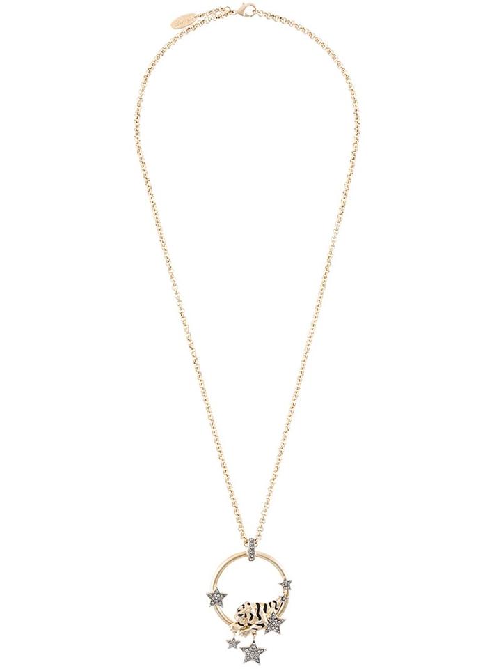 Roberto Cavalli 'stars' Pendant Long Necklace