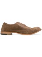 Pantanetti Worn-effect Lace Up Shoes - Brown
