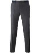 Incotex Slim Tailored Trousers, Men's, Size: 54, Grey, Wool