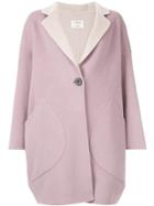 Onefifteen Oversized Midi Coat - Purple