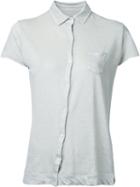 Massimo Alba - Off-center Button Fastening Shirt - Women - Cotton/linen/flax - M, Nude/neutrals, Cotton/linen/flax