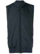Herno - Classic Gilet - Men - Polyamide/polyester/spandex/elastane/viscose - 56, Blue, Polyamide/polyester/spandex/elastane/viscose