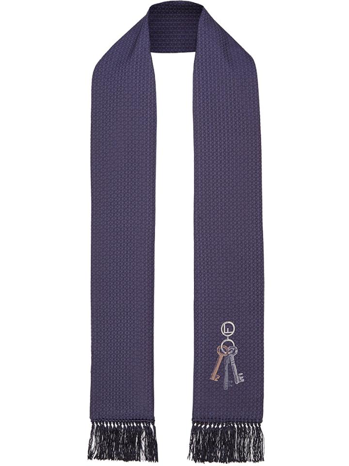 Fendi Ff Logo Printed Scarf - Pink & Purple