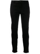 Nº21 Ribbed Cropped Jeans - Black