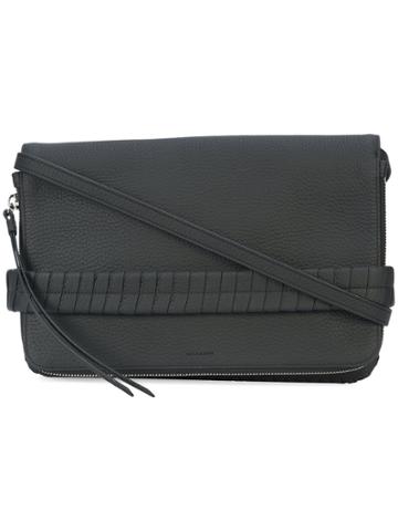 All Saints Zip Around Clutch - Black