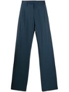 Off-white Oversized Suit Trousers - Blue