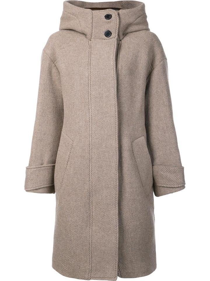 Iro 'sylver' Coat, Women's, Size: 38, Brown, Polyamide/wool/alpaca