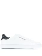 Philipp Plein Branded Heel Counter Sneakers - White