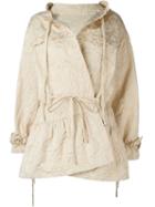 Ryan Lo Embossed Flower Parka