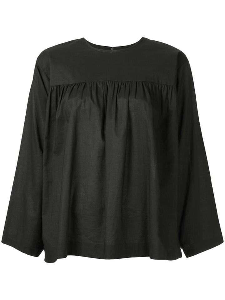 Julia Jentzsch Flared Blouse - Black