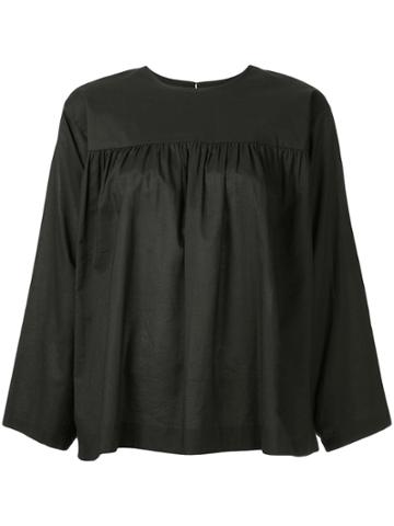Julia Jentzsch Flared Blouse - Black