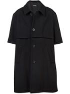 Raf Simons Half Sleeve Coat - Black