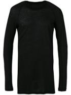 11 By Boris Bidjan Saberi - Longsleeve T-shirt - Men - Cotton/cashmere - Xs, Black, Cotton/cashmere