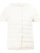 Herno Short Sleeve Padded Jacket - White