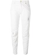 Pierre Balmain Skinny Jeans, Women's, Size: 26, White, Cotton/spandex/elastane