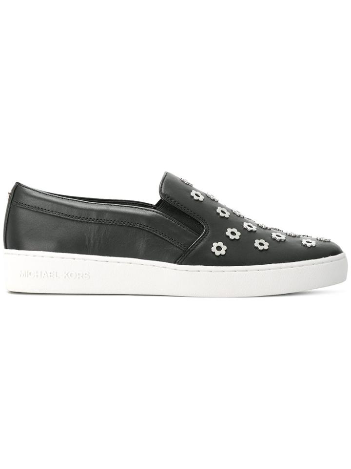 Michael Michael Kors Keaton Slip-on Sneakers - Black