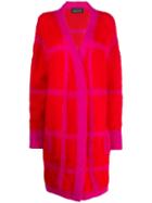 Gianluca Capannolo Oversized Cardigan - Red