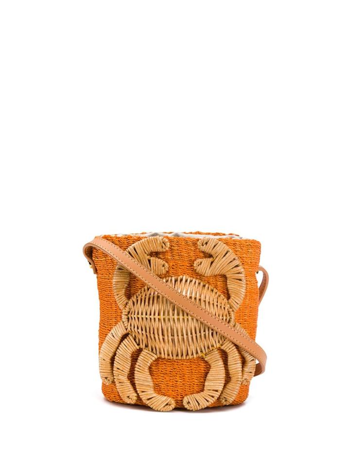 Aranaz Malia Bucket Bag - Orange