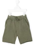 Macchia J Kids - Casual Shorts - Kids - Cotton - 6 Yrs, Boy's, Green