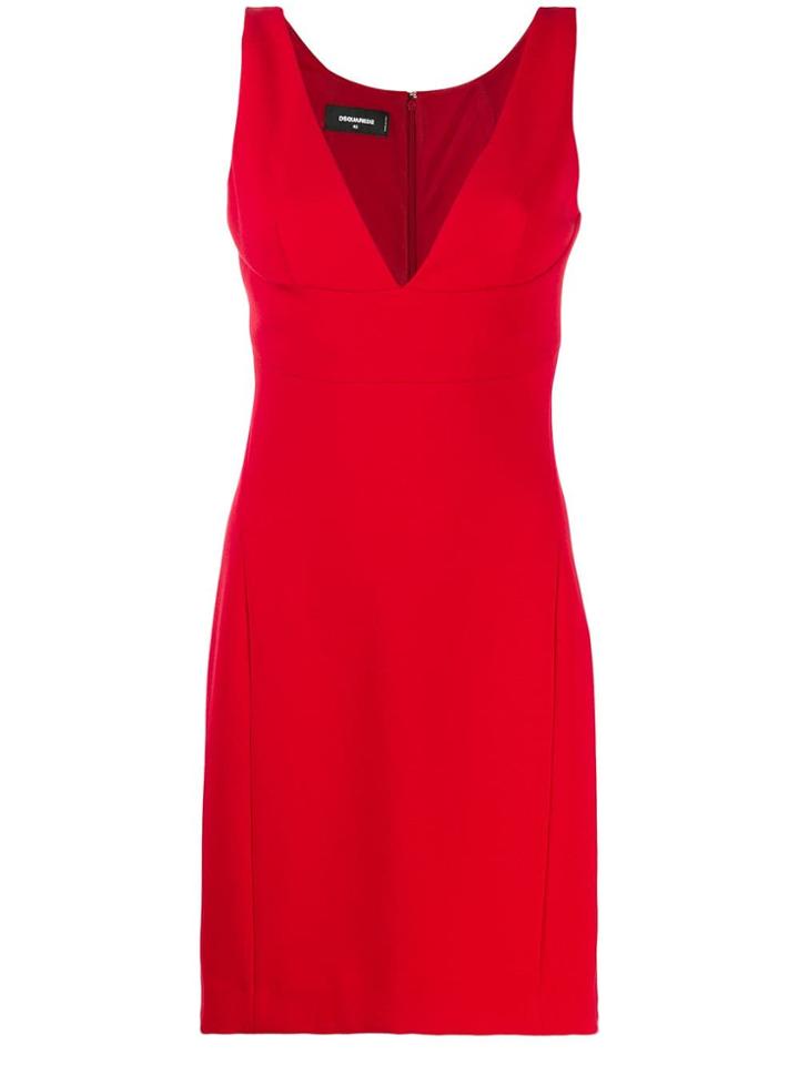 Dsquared2 Sleeveless Fitted Dress