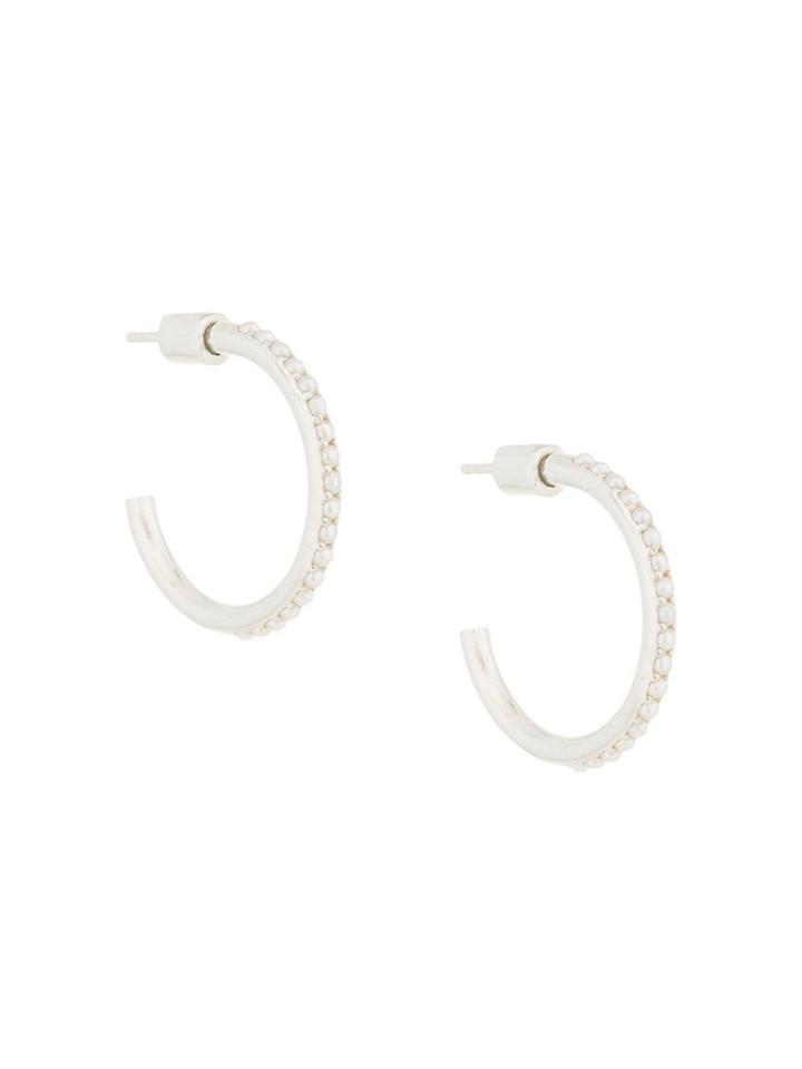 Meadowlark Seed Hoop Earrings - Metallic