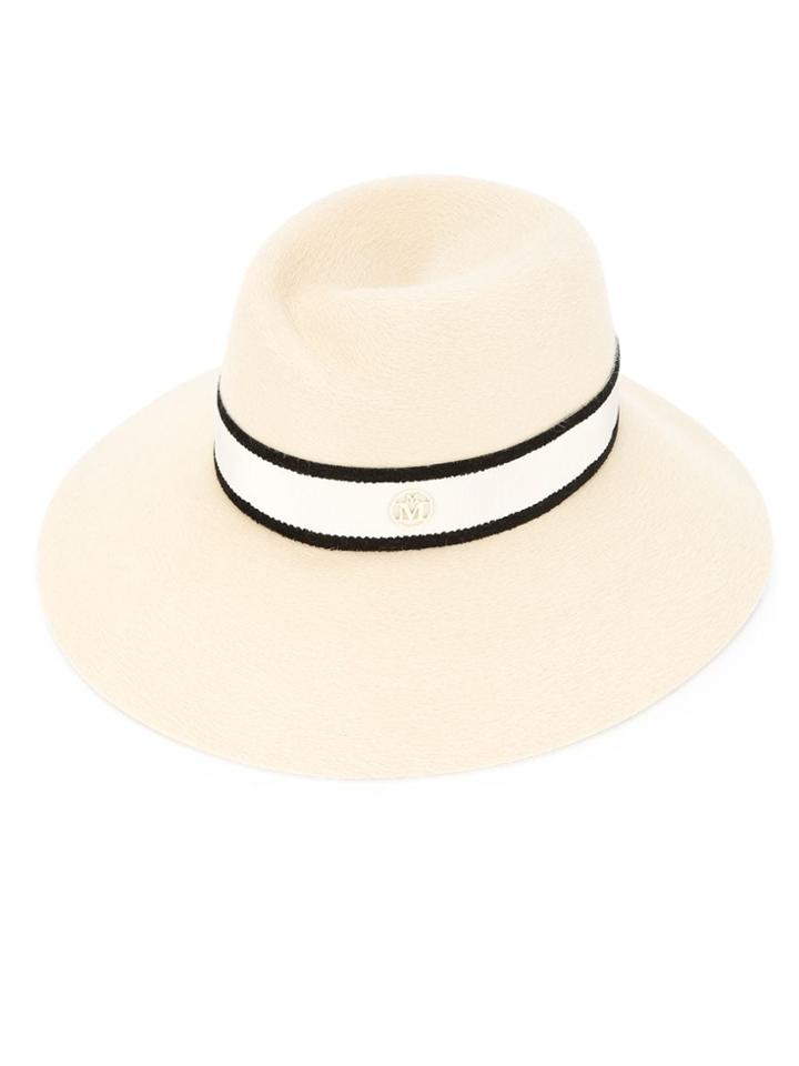 Maison Michel Rose Hat - Nude & Neutrals