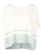 Dusan Loose-fit Knitted T-shirt, Women's, White, Cashmere